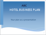 hotel plan presentation